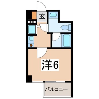 間取図 キャッスルマンション会津若松