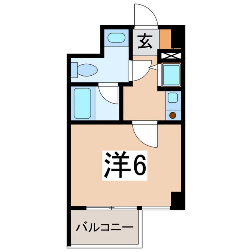 間取図 キャッスルマンション会津若松