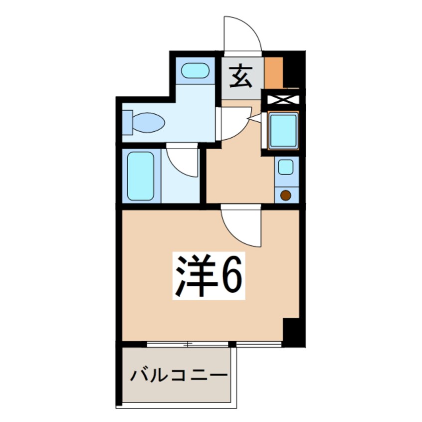 間取図 キャッスルマンション会津若松