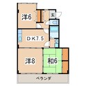 エル・ウィング表町の間取図