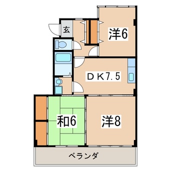 間取図 エル・ウィング表町