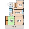 エル・ウィング表町 3DKの間取り