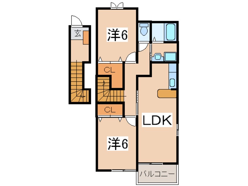 間取図 サニーハウス