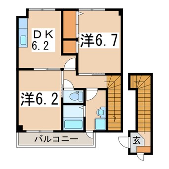 間取図 ハナブサ