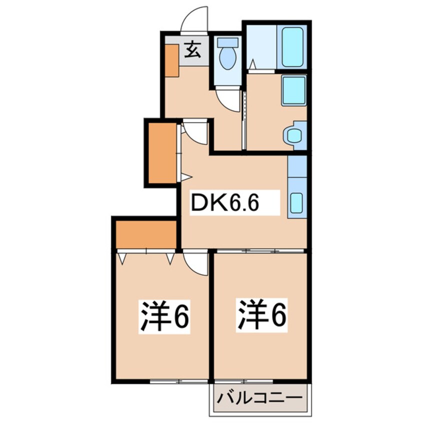 間取図 ルーラルシティ