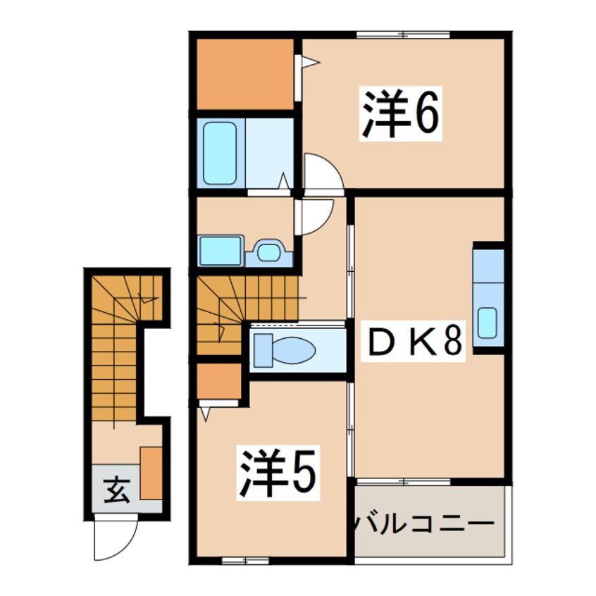 間取図 フォレスト・ビューⅡ