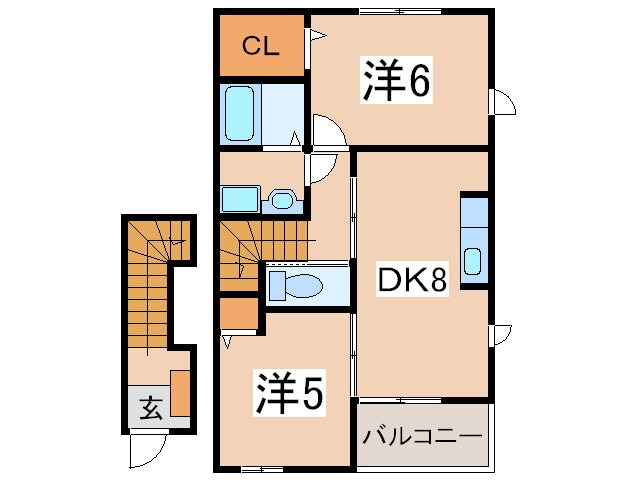 間取り図 フォレスト・ビューⅡ