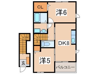 間取図 フォレスト・ビューⅡ