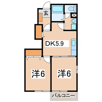 間取図 グローリー