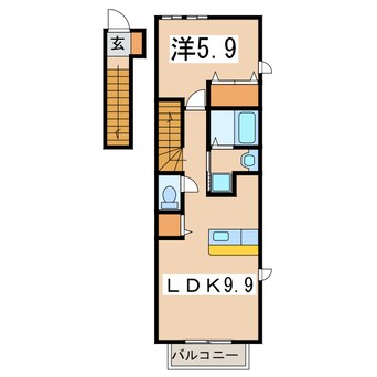 間取図 メゾン・ド・ミーテ