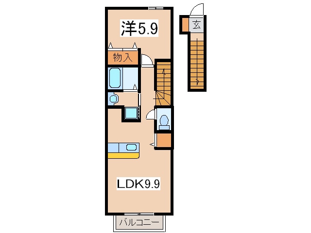 間取り図 メゾン・ド・ミーテ