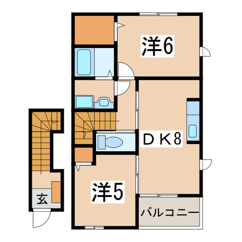 間取図 サニーハウス・ＭＫ