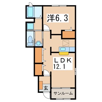 間取図 グレイスコートⅡ