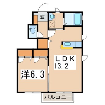 間取図 プライム ディアコート