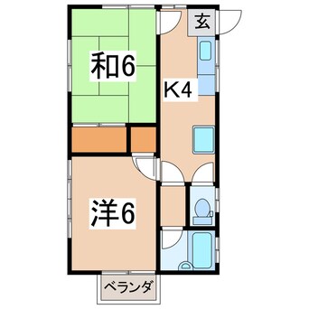 間取図 サイバーパーク橋本１丁目