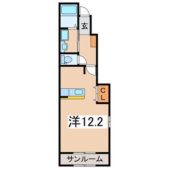 間取図 メゾン・シンシアⅡ
