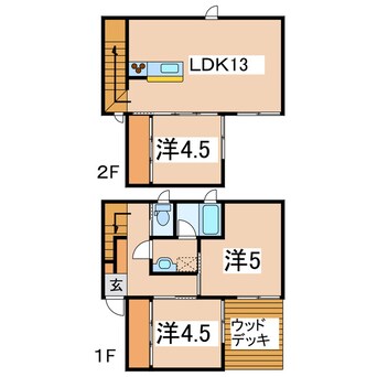 間取図 ウエストサイドヒルズ
