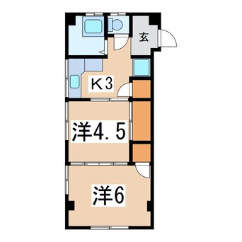 間取図 協和第一ビル