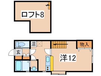 間取図 ヤングヒルズ会津Ｂ棟