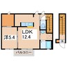 Ｋ′ｓ Ｈｏｍｅ 1LDKの間取り