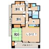 サンデュエル会津中央 3LDKの間取り