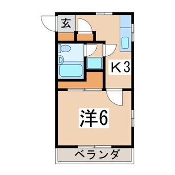 間取図 ハイツつかさ