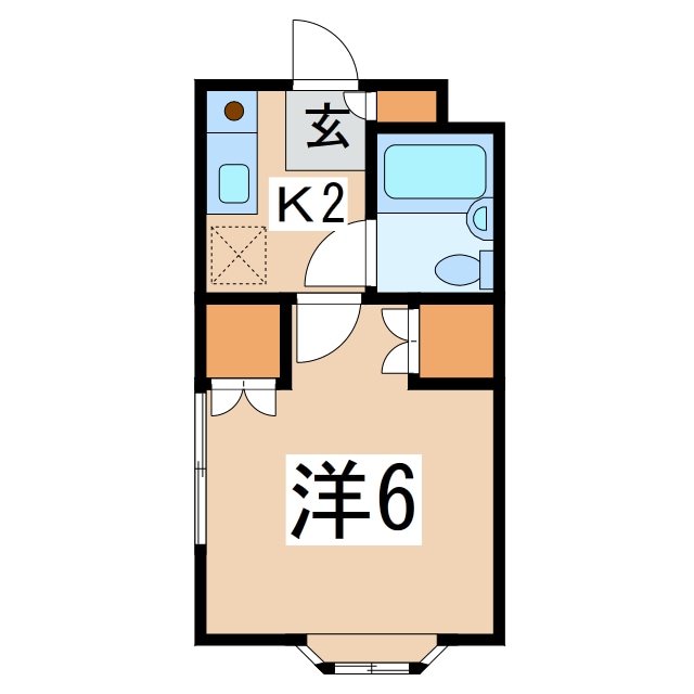 間取り図 アリス北滝沢