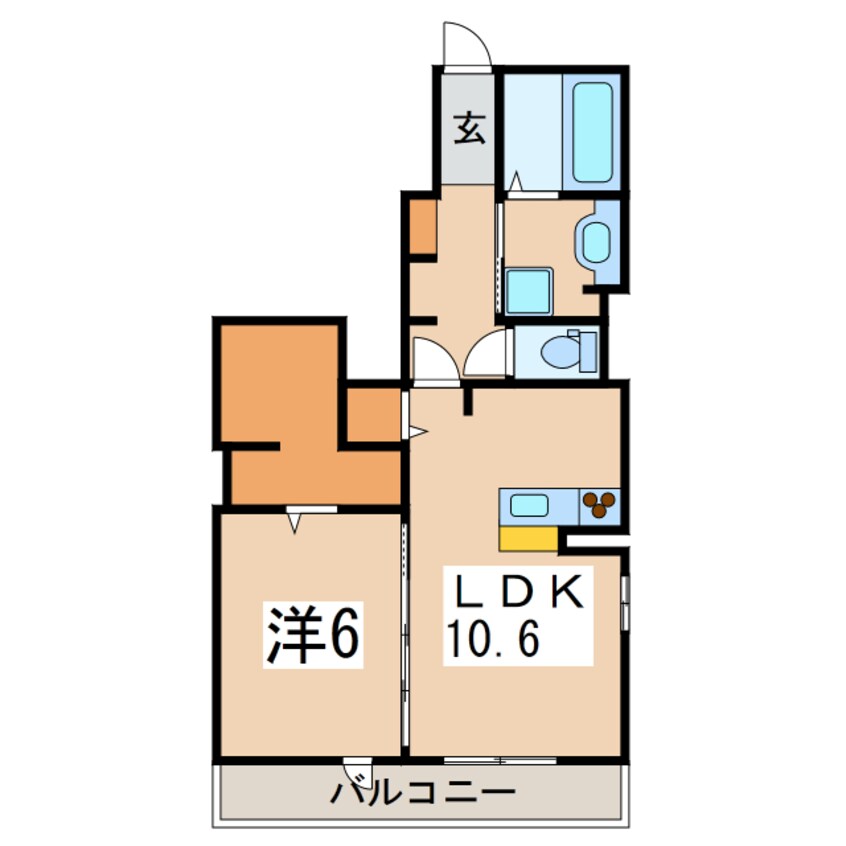 間取図 エスペランサ