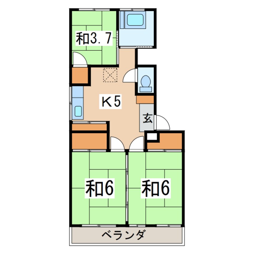 間取図 幸和レジデンス