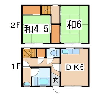 間取図 成田ハイツ