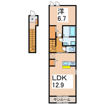 間取図 メゾン・ド・ペトラ