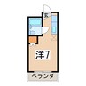 フジパレスマンション 1Rの間取り