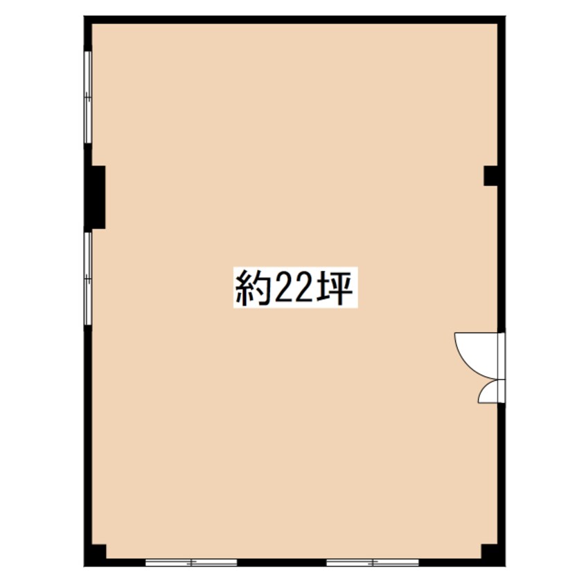 間取図 フジヤ会津ビル