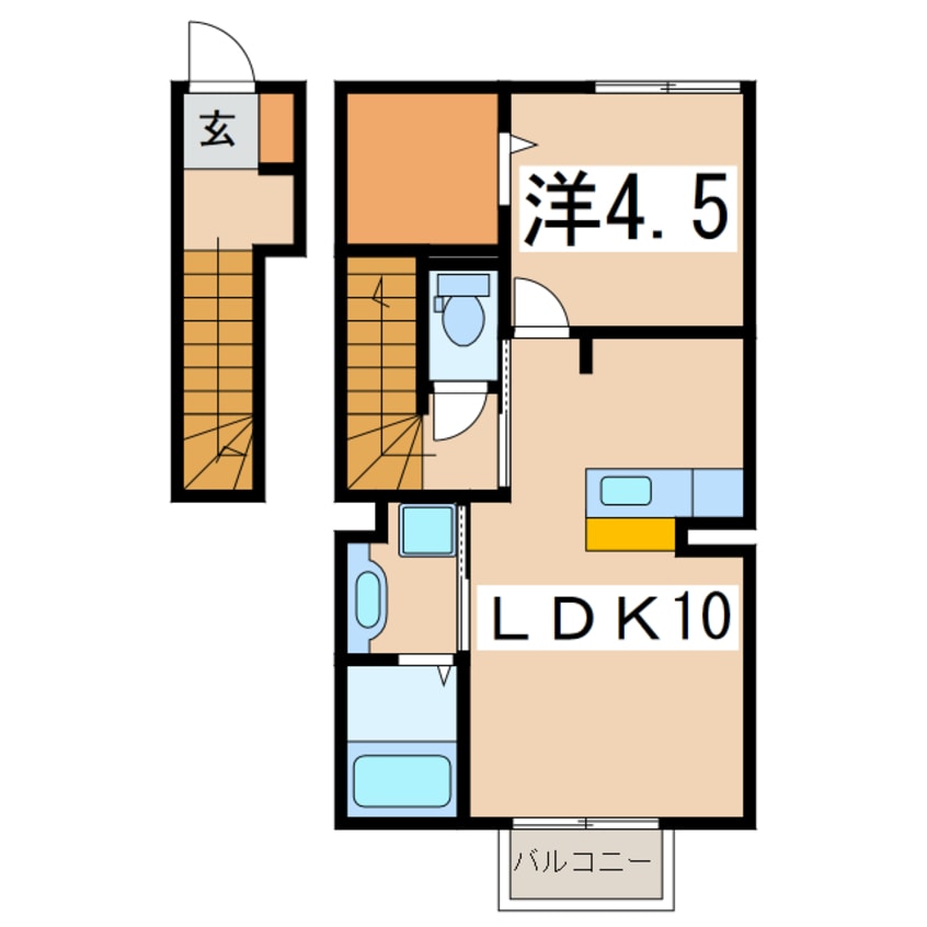 間取図 ＰＲＩＭＯⅡ