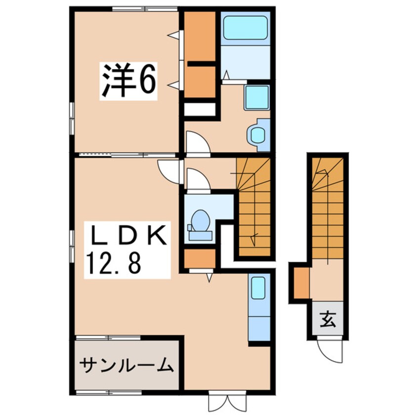 間取図 メゾン・ド・フラン