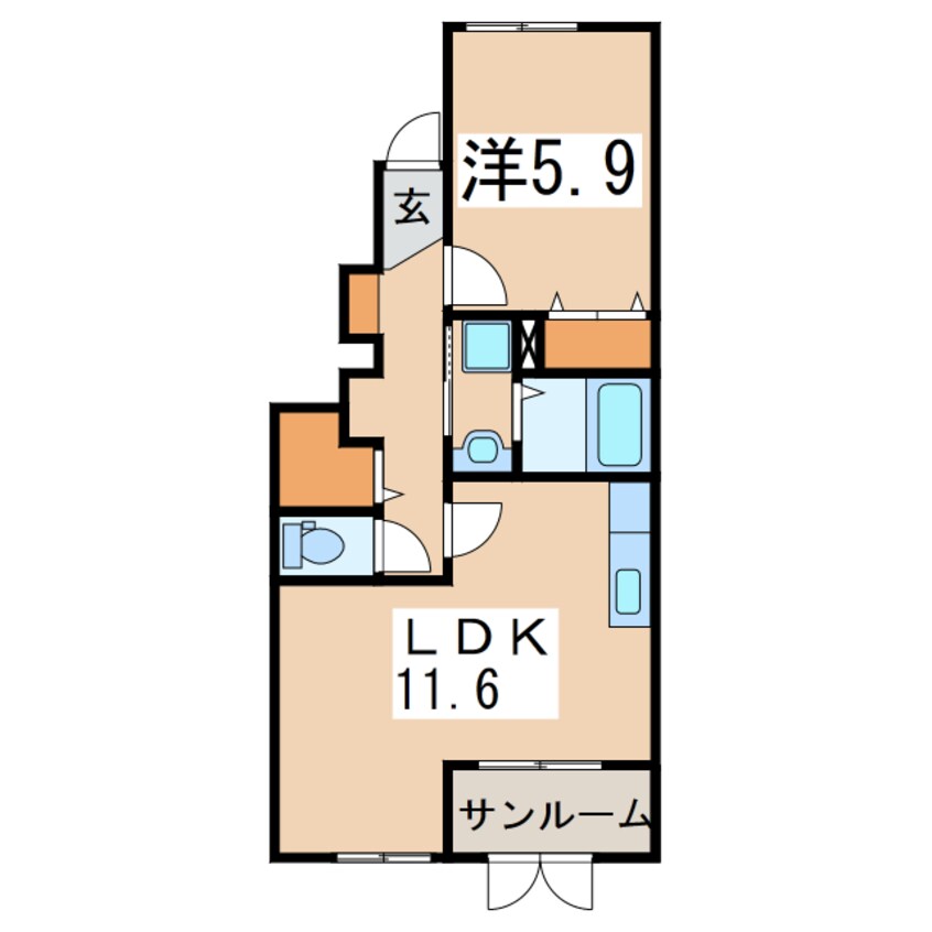 間取図 ステラ　ガーデン