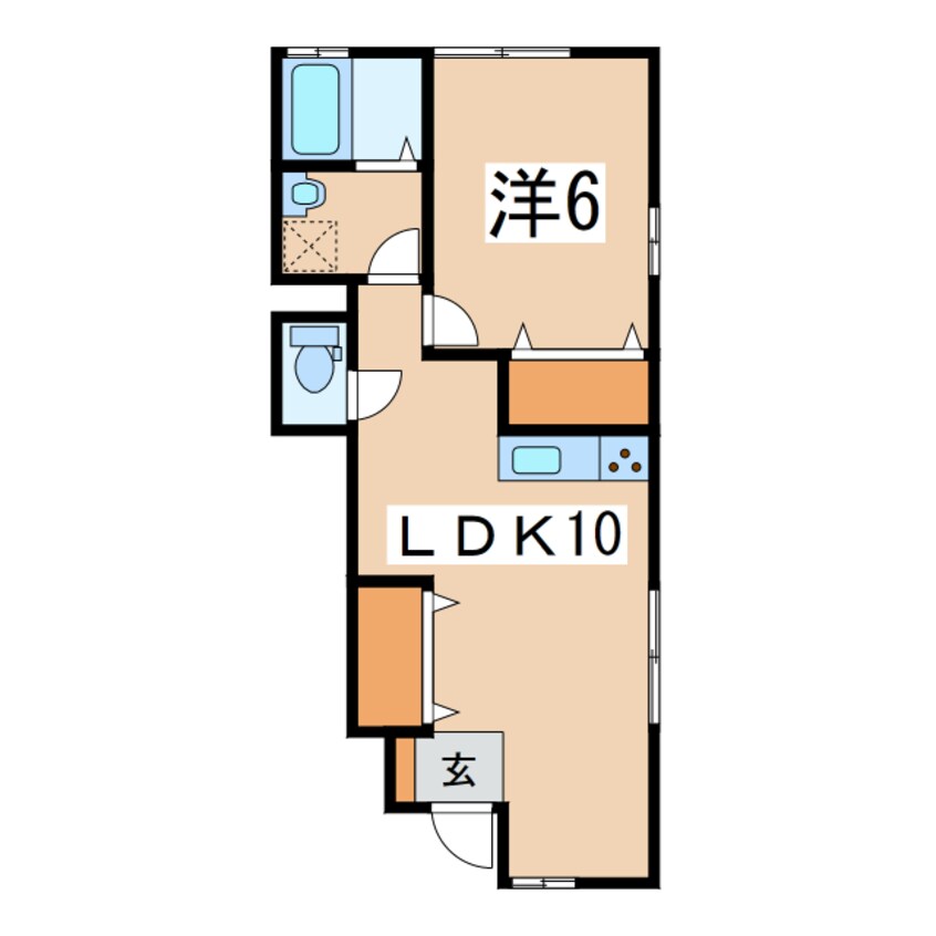 間取図 メゾン・ド・モナミ御殿場