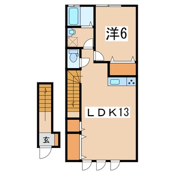 間取図 メゾン・ド・モナミ御殿場