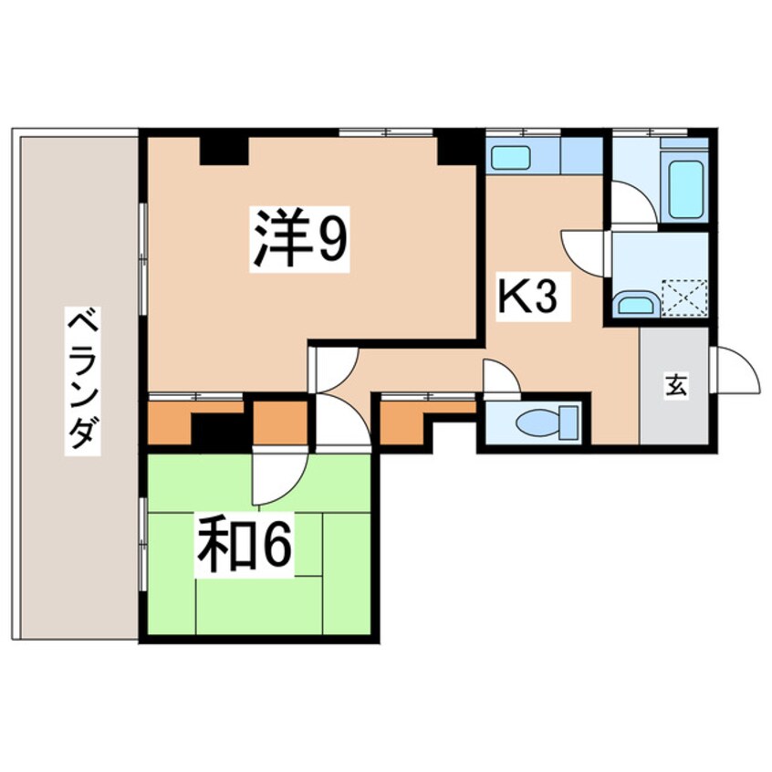 間取図 フラワーレジデンス