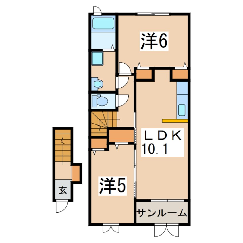 間取図 アート・ルミナーレ