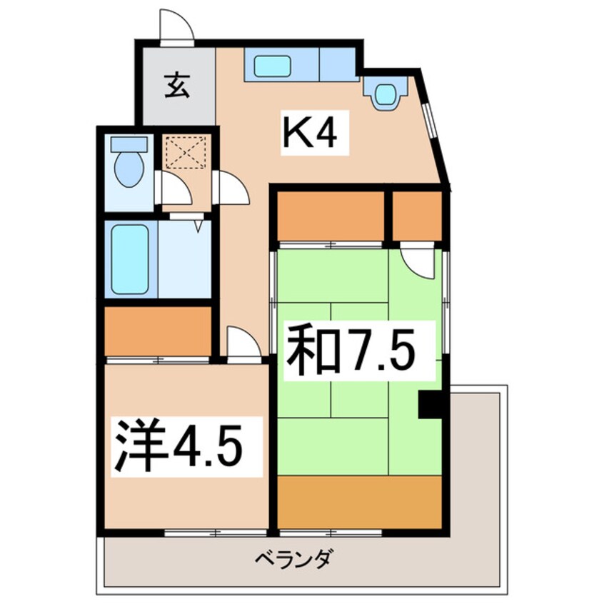 間取図 ノースセブンパーク