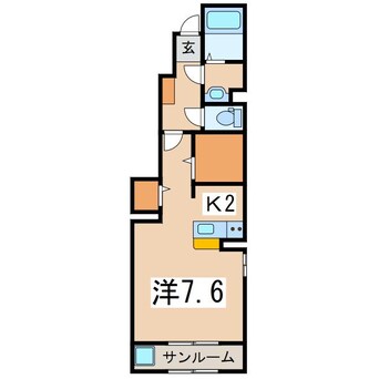 間取図 レジデンス・オヤクエン