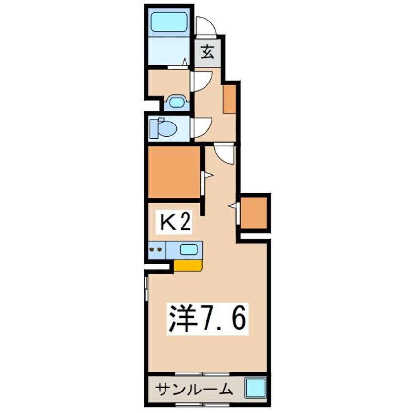 間取図 レジデンス・オヤクエン