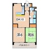 アーバンセラー 2DKの間取り