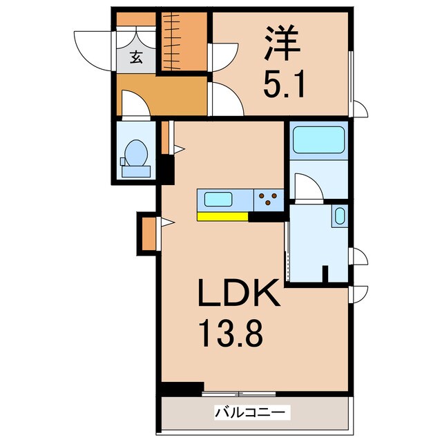 間取り図 リノフォート白虎