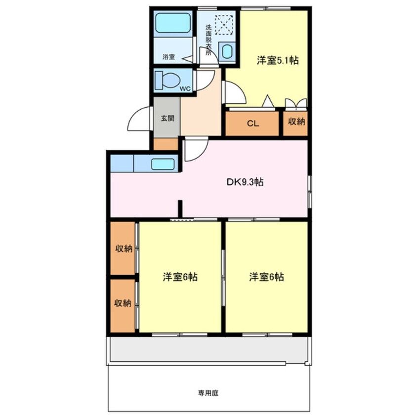 間取図 グレイスメゾン