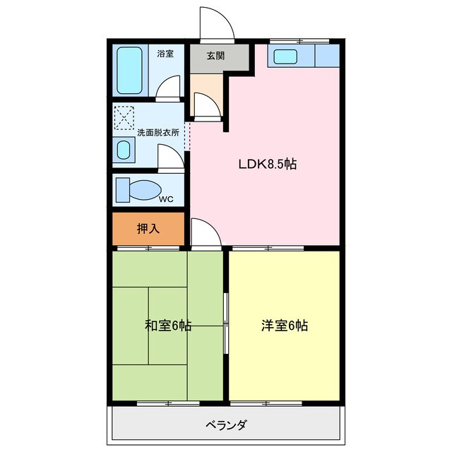 間取り図 スライブ富貴ノ台