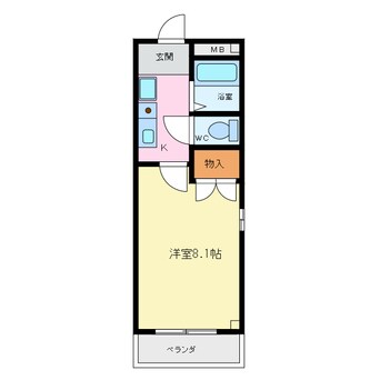 間取図 ラ・シャンテ