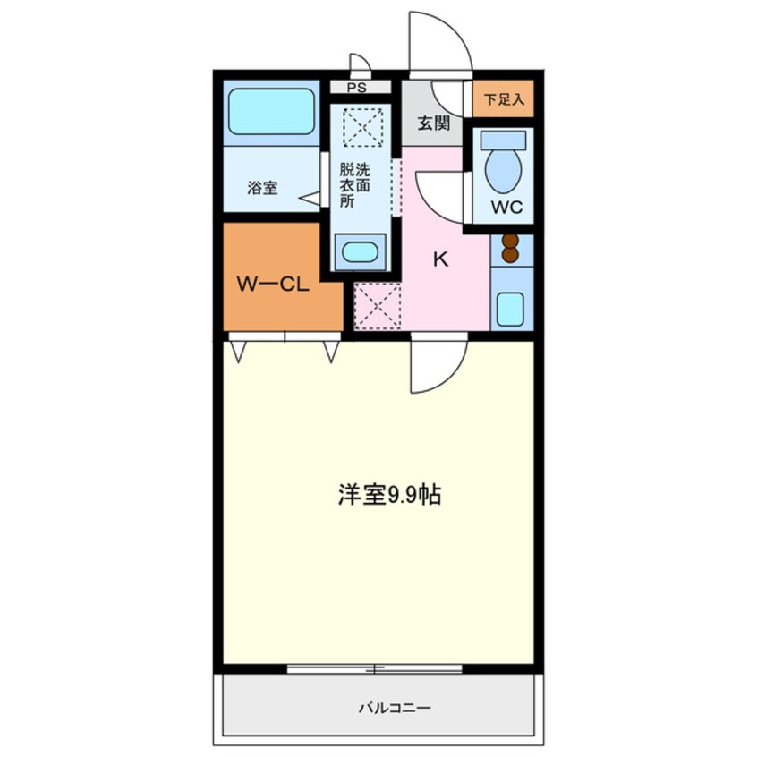 間取図 アンプルール　リーブル　柊