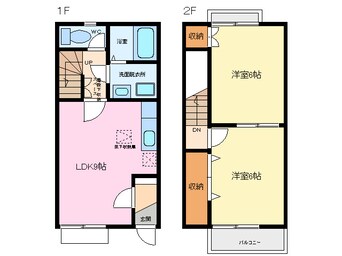 間取図 サンヒルズ